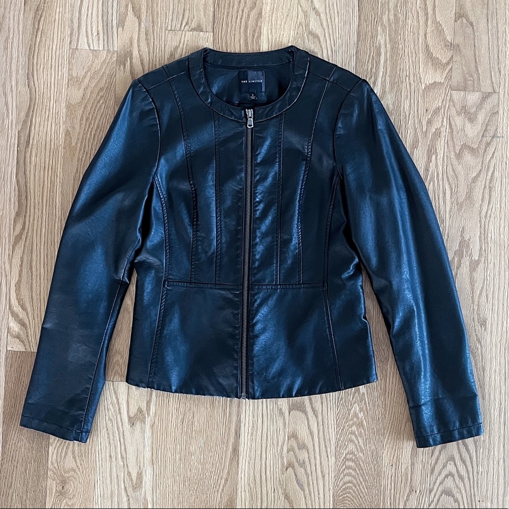 Vegan Leather Jacket - image 1